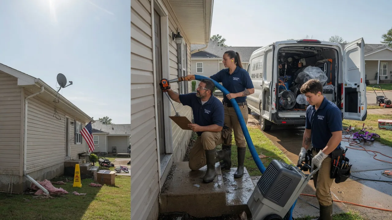 Ceiling Water Damage Restoration in Nordman, ID near me